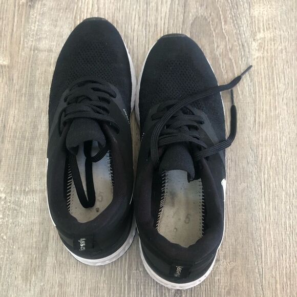 Nike Odyssey React Flyknit 2 Black White Womens Running Shoes Sneakers Size 7.5 - Picture 6 of 11